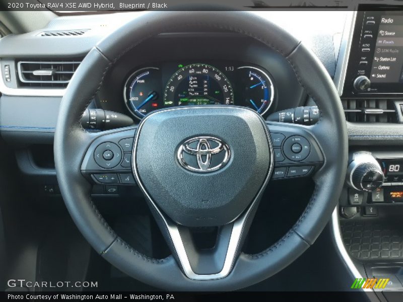  2020 RAV4 XSE AWD Hybrid Steering Wheel