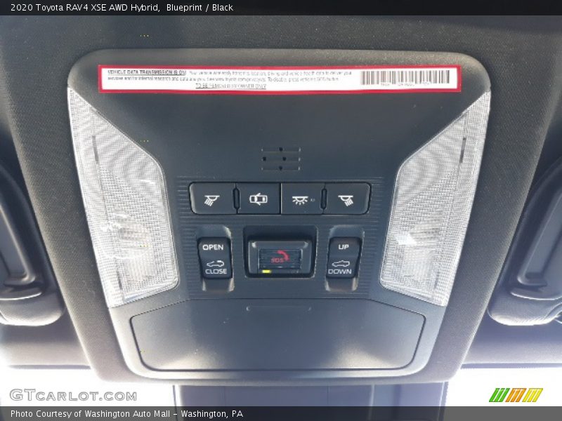 Blueprint / Black 2020 Toyota RAV4 XSE AWD Hybrid