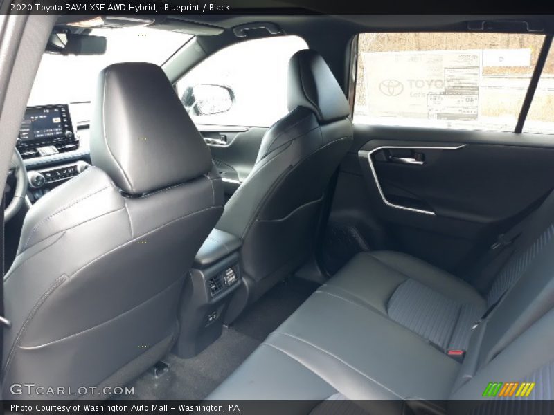 Rear Seat of 2020 RAV4 XSE AWD Hybrid