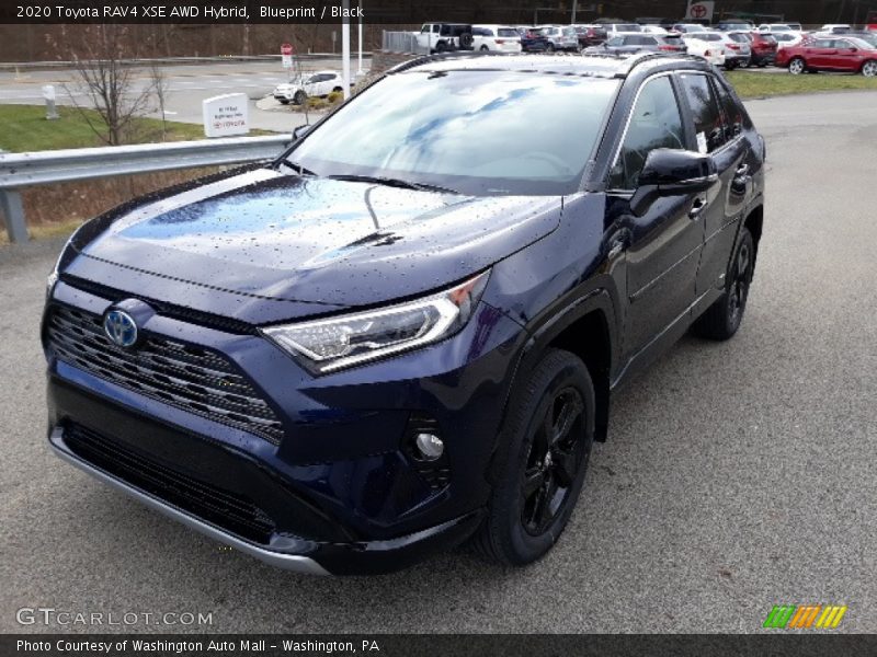 Blueprint / Black 2020 Toyota RAV4 XSE AWD Hybrid