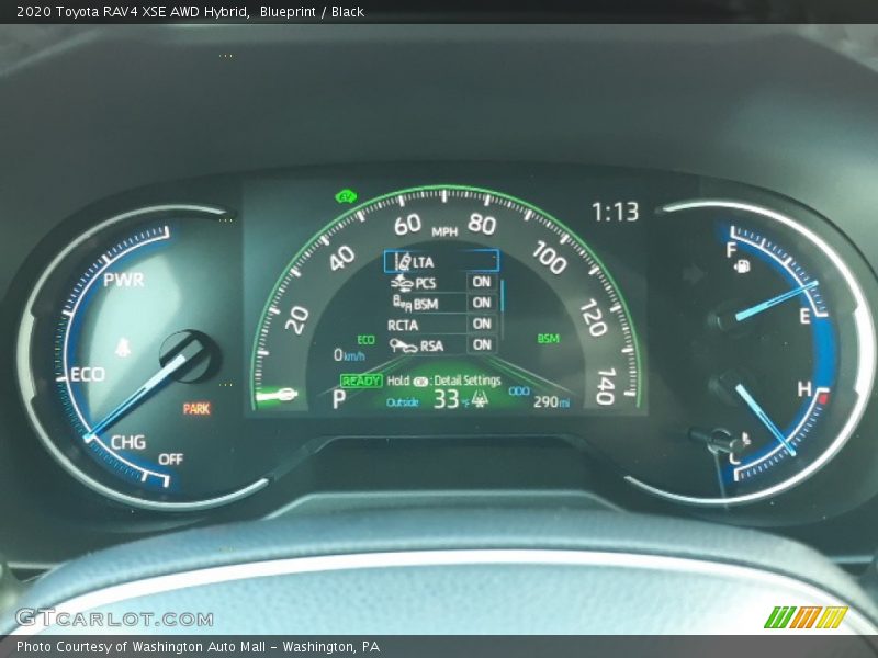  2020 RAV4 XSE AWD Hybrid XSE AWD Hybrid Gauges