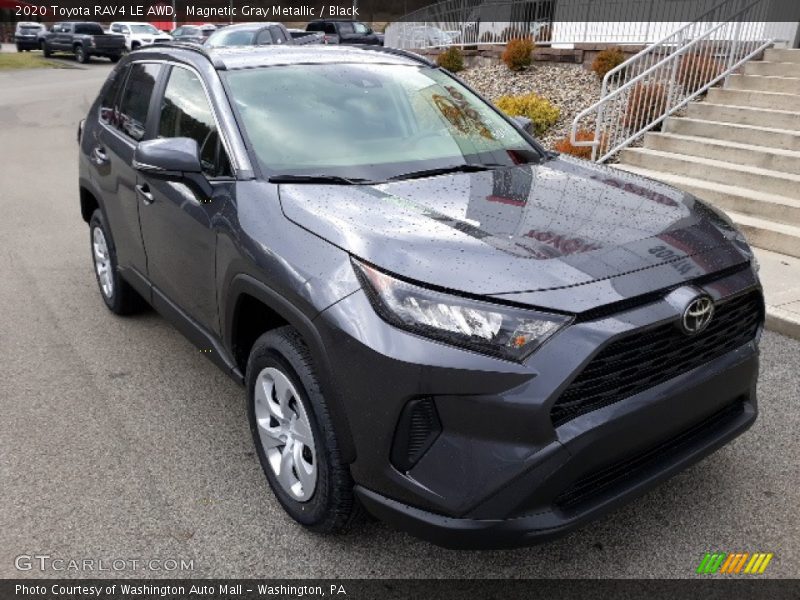 Magnetic Gray Metallic / Black 2020 Toyota RAV4 LE AWD