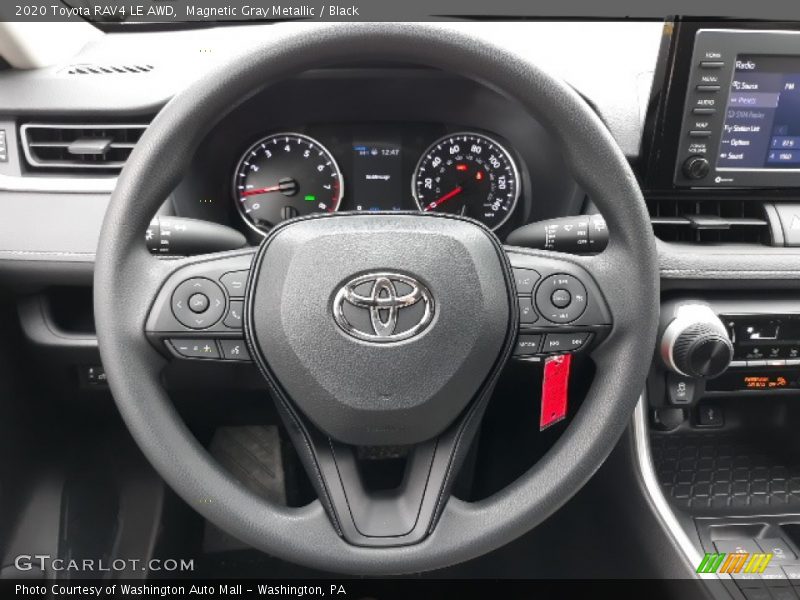 Magnetic Gray Metallic / Black 2020 Toyota RAV4 LE AWD