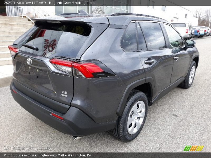 Magnetic Gray Metallic / Black 2020 Toyota RAV4 LE AWD