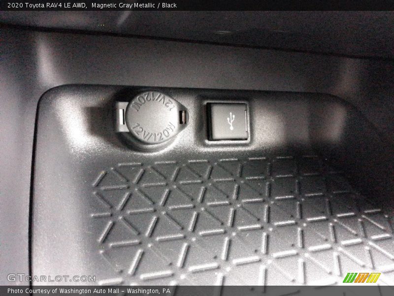 Magnetic Gray Metallic / Black 2020 Toyota RAV4 LE AWD