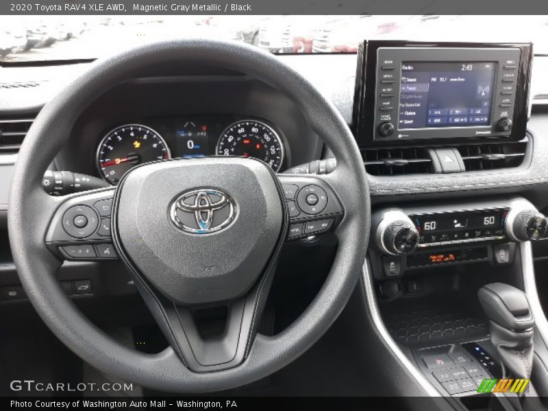 Magnetic Gray Metallic / Black 2020 Toyota RAV4 XLE AWD