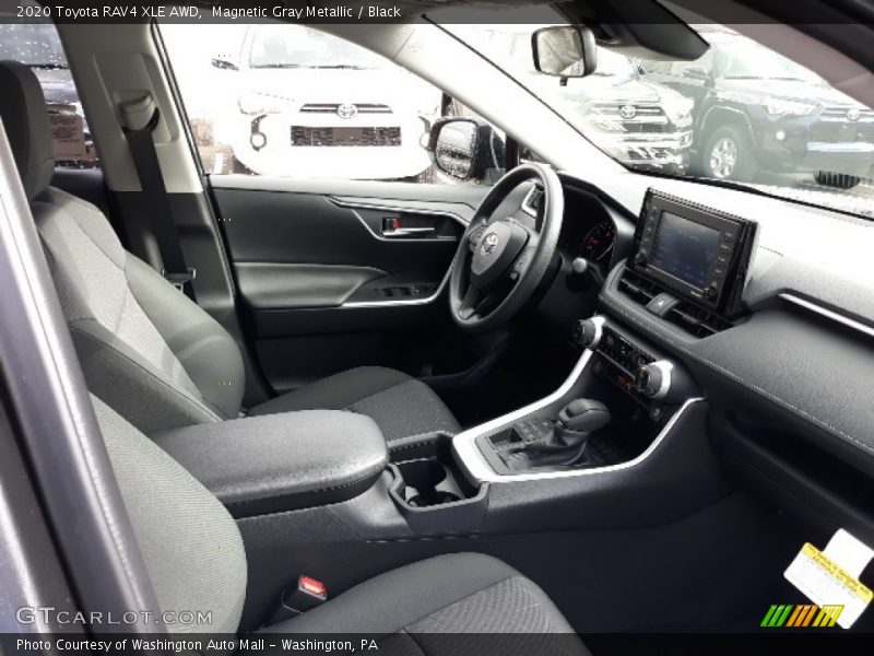 Magnetic Gray Metallic / Black 2020 Toyota RAV4 XLE AWD