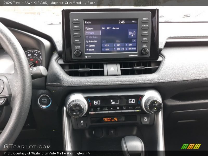 Magnetic Gray Metallic / Black 2020 Toyota RAV4 XLE AWD