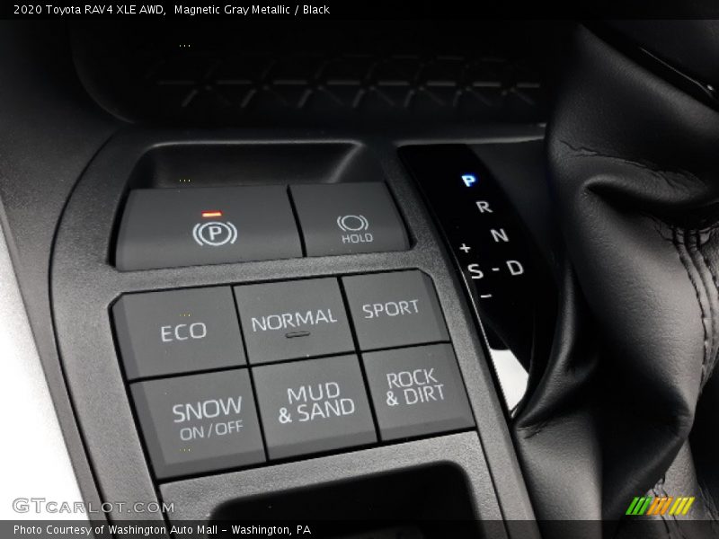Magnetic Gray Metallic / Black 2020 Toyota RAV4 XLE AWD