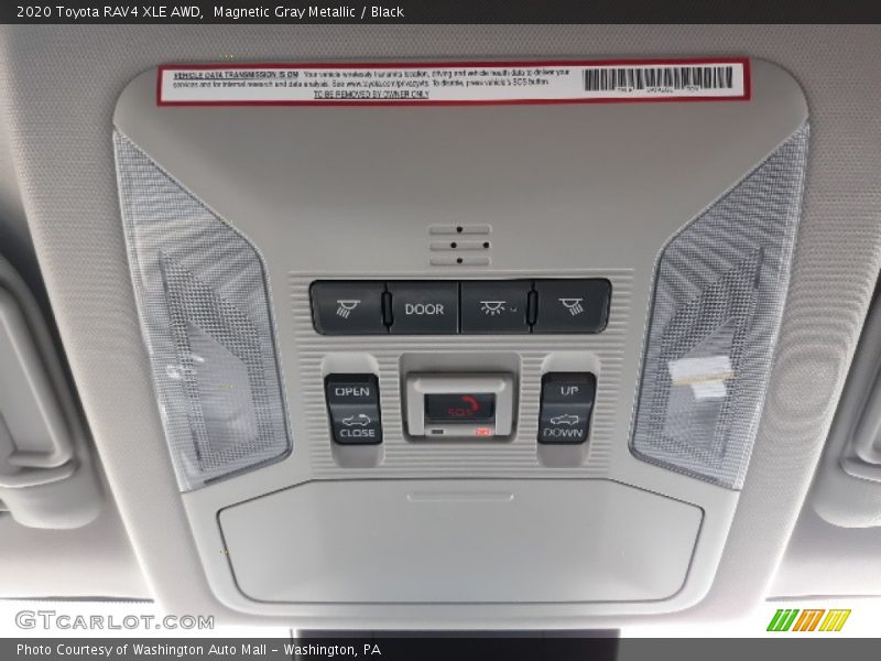 Magnetic Gray Metallic / Black 2020 Toyota RAV4 XLE AWD