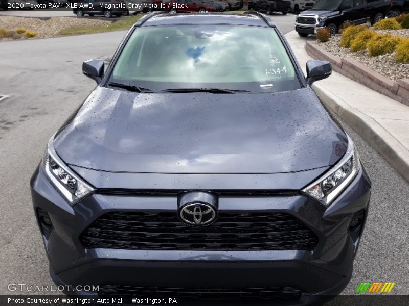 Magnetic Gray Metallic / Black 2020 Toyota RAV4 XLE AWD