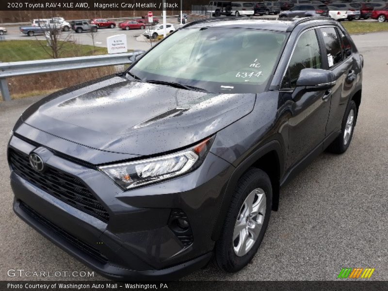 Magnetic Gray Metallic / Black 2020 Toyota RAV4 XLE AWD