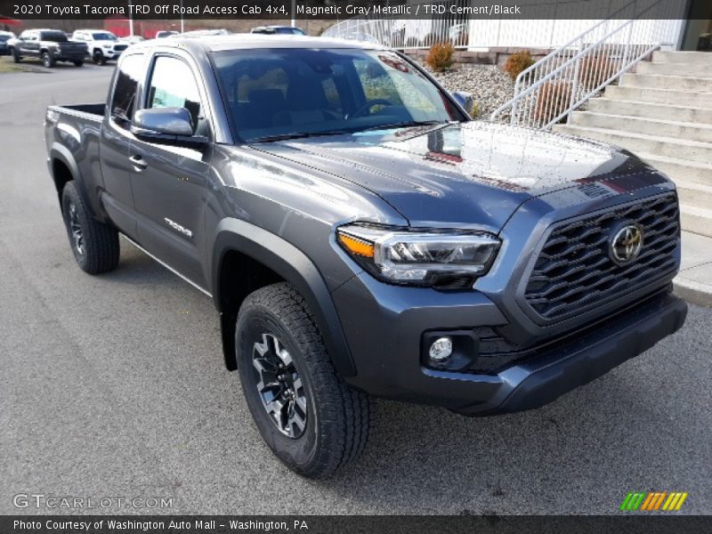 Magnetic Gray Metallic / TRD Cement/Black 2020 Toyota Tacoma TRD Off Road Access Cab 4x4