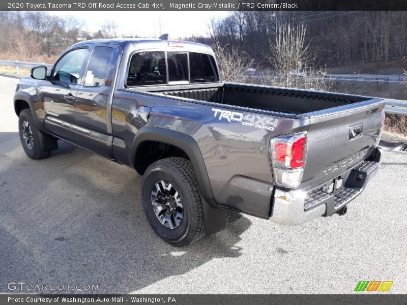 Magnetic Gray Metallic / TRD Cement/Black 2020 Toyota Tacoma TRD Off Road Access Cab 4x4