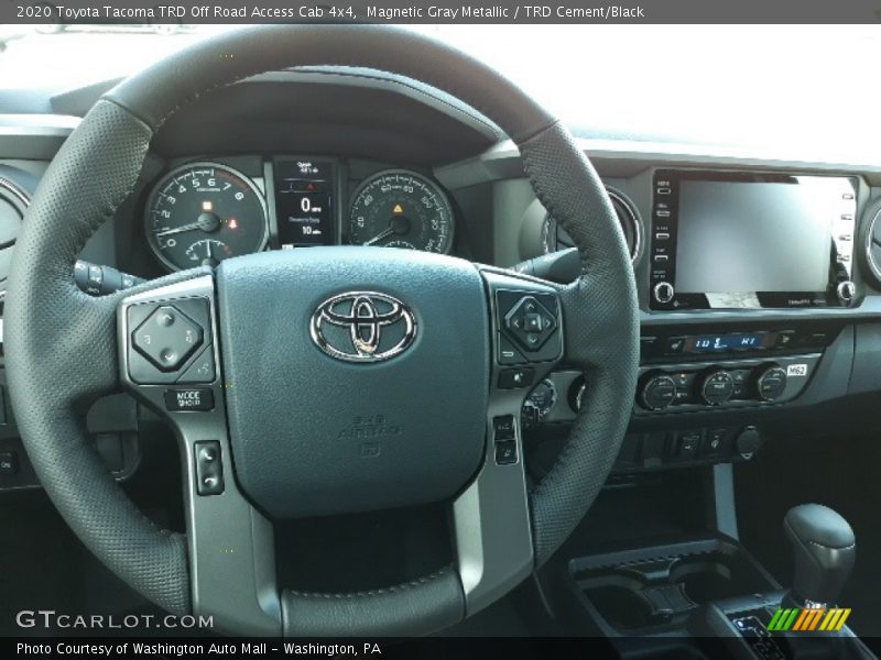 Magnetic Gray Metallic / TRD Cement/Black 2020 Toyota Tacoma TRD Off Road Access Cab 4x4