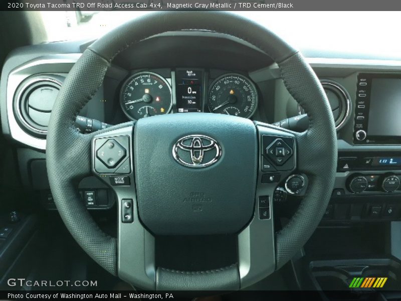 Magnetic Gray Metallic / TRD Cement/Black 2020 Toyota Tacoma TRD Off Road Access Cab 4x4