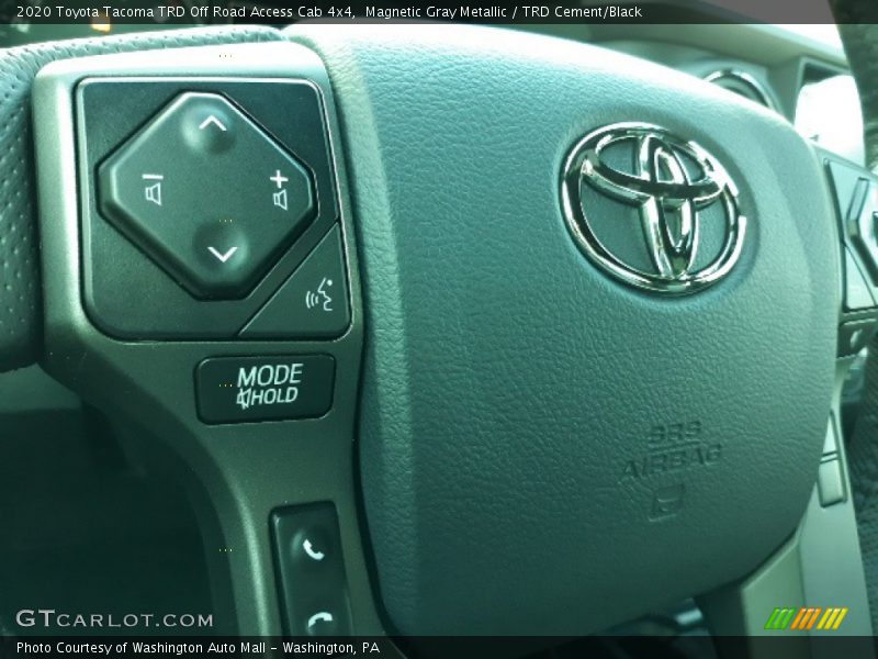 Magnetic Gray Metallic / TRD Cement/Black 2020 Toyota Tacoma TRD Off Road Access Cab 4x4