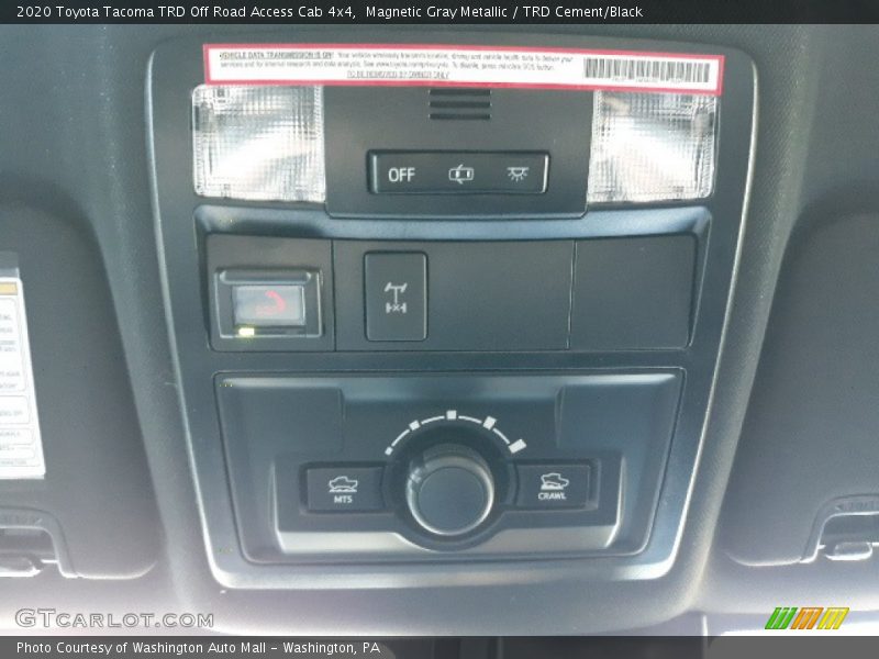 Magnetic Gray Metallic / TRD Cement/Black 2020 Toyota Tacoma TRD Off Road Access Cab 4x4
