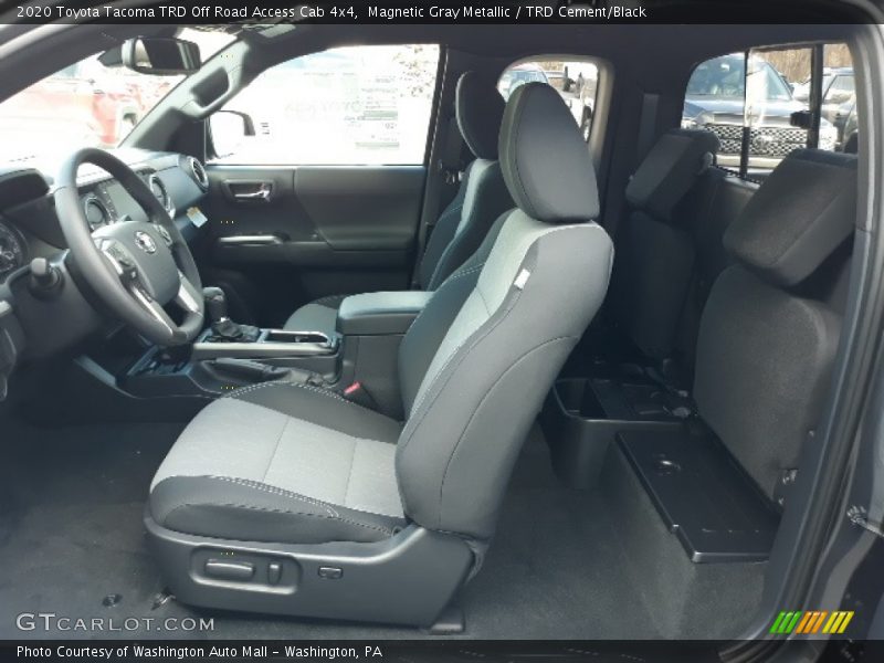 Magnetic Gray Metallic / TRD Cement/Black 2020 Toyota Tacoma TRD Off Road Access Cab 4x4