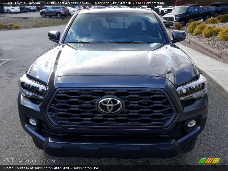 Magnetic Gray Metallic / TRD Cement/Black 2020 Toyota Tacoma TRD Off Road Access Cab 4x4