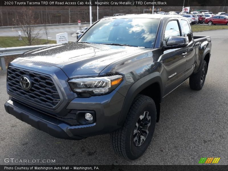 Magnetic Gray Metallic / TRD Cement/Black 2020 Toyota Tacoma TRD Off Road Access Cab 4x4