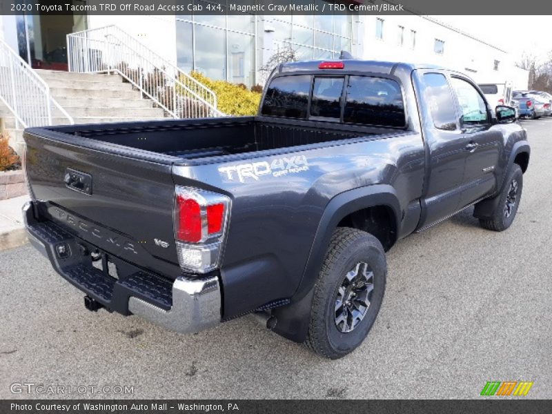 Magnetic Gray Metallic / TRD Cement/Black 2020 Toyota Tacoma TRD Off Road Access Cab 4x4