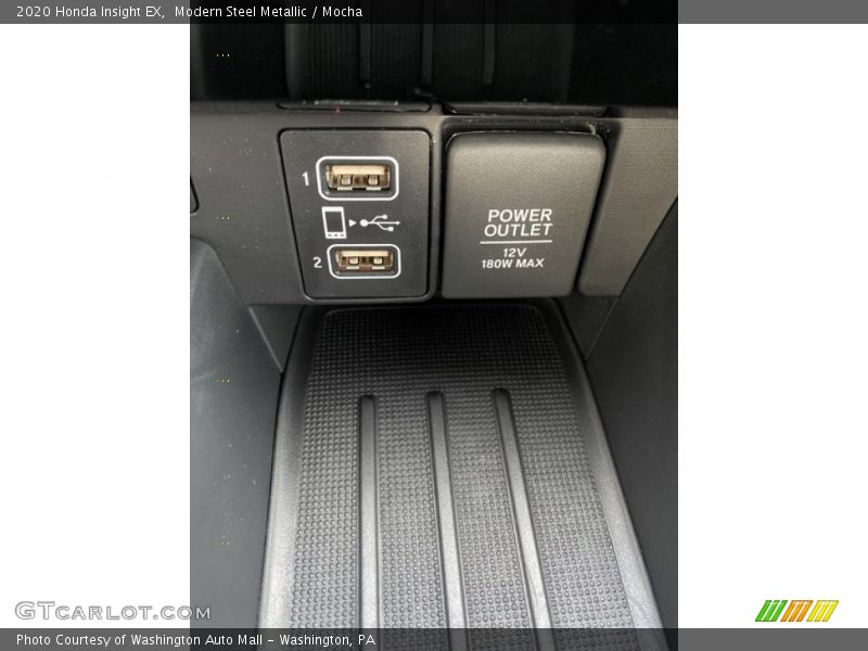 Modern Steel Metallic / Mocha 2020 Honda Insight EX