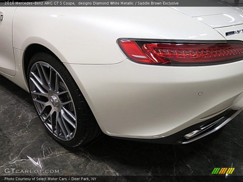 designo Diamond White Metallic / Saddle Brown Exclusive 2016 Mercedes-Benz AMG GT S Coupe