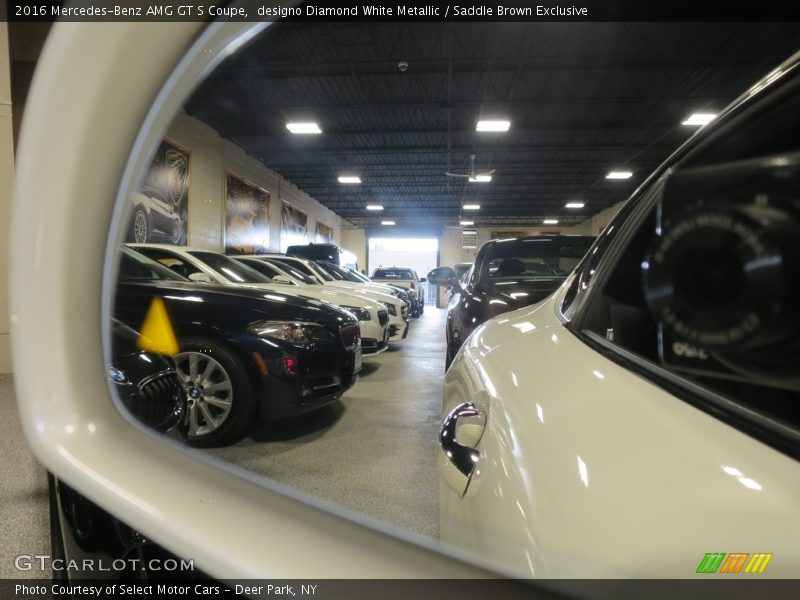 designo Diamond White Metallic / Saddle Brown Exclusive 2016 Mercedes-Benz AMG GT S Coupe