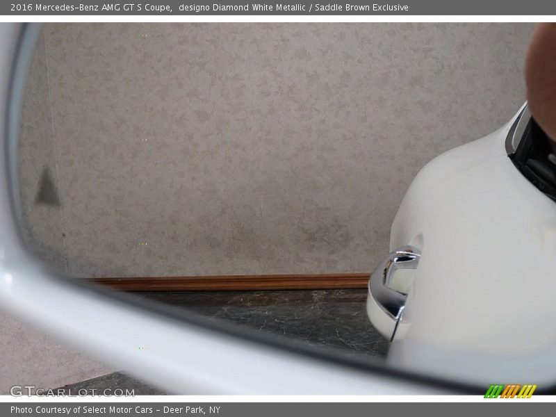 designo Diamond White Metallic / Saddle Brown Exclusive 2016 Mercedes-Benz AMG GT S Coupe