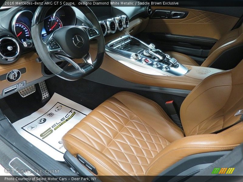 Front Seat of 2016 AMG GT S Coupe