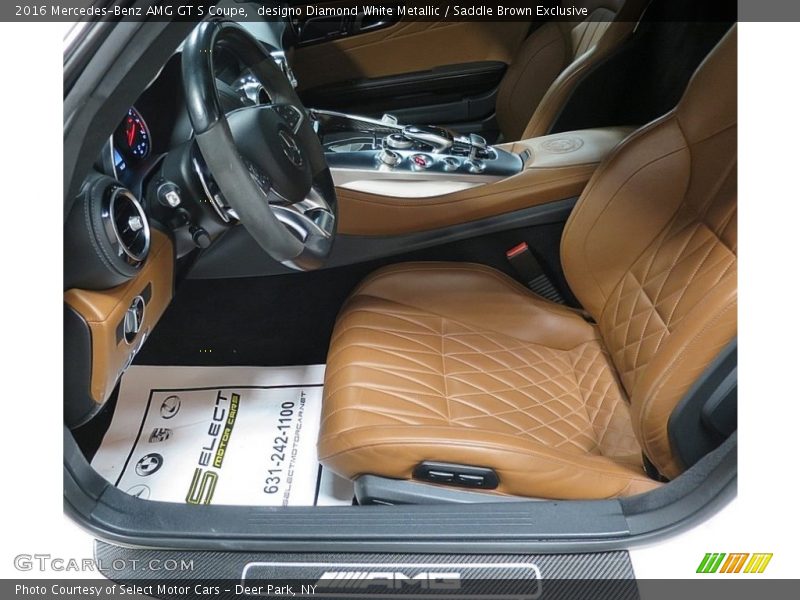 Front Seat of 2016 AMG GT S Coupe