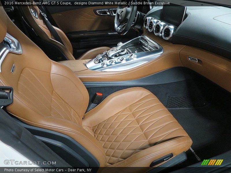  2016 AMG GT S Coupe Saddle Brown Exclusive Interior