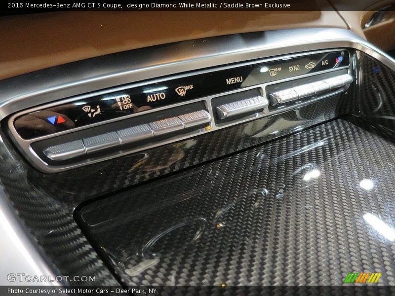 Controls of 2016 AMG GT S Coupe