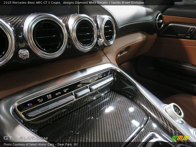 Controls of 2016 AMG GT S Coupe