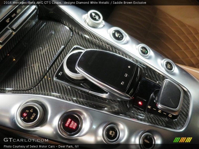 Controls of 2016 AMG GT S Coupe