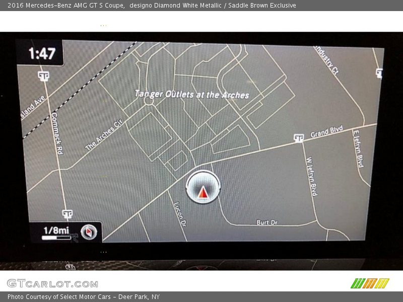 Navigation of 2016 AMG GT S Coupe