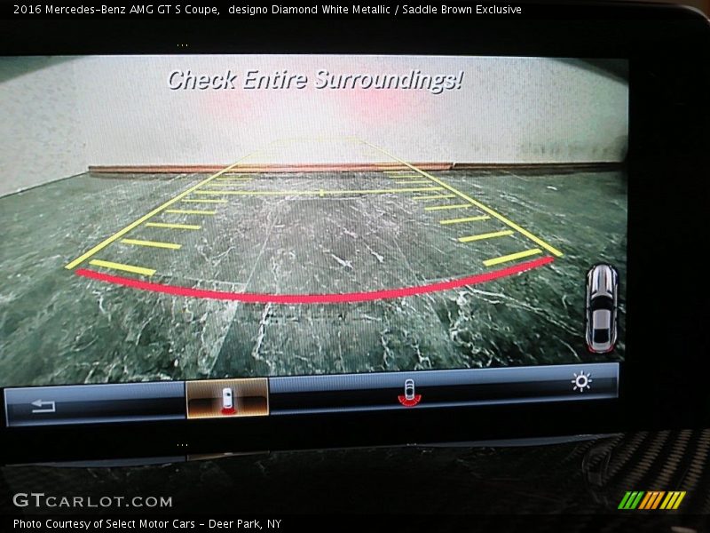 designo Diamond White Metallic / Saddle Brown Exclusive 2016 Mercedes-Benz AMG GT S Coupe