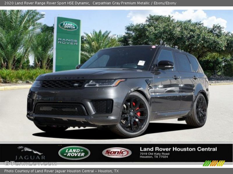 Carpathian Gray Premium Metallic / Ebony/Ebony 2020 Land Rover Range Rover Sport HSE Dynamic
