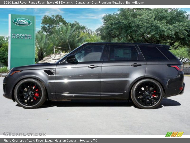 Carpathian Gray Premium Metallic / Ebony/Ebony 2020 Land Rover Range Rover Sport HSE Dynamic
