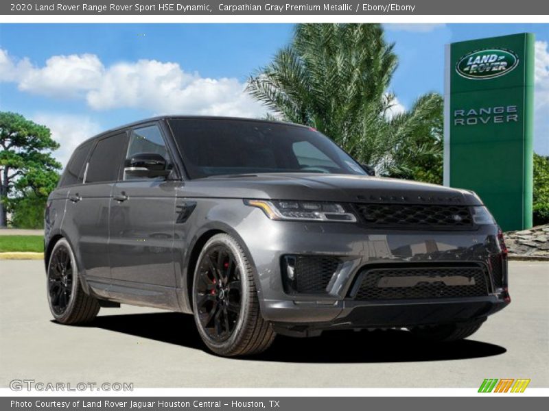 Carpathian Gray Premium Metallic / Ebony/Ebony 2020 Land Rover Range Rover Sport HSE Dynamic
