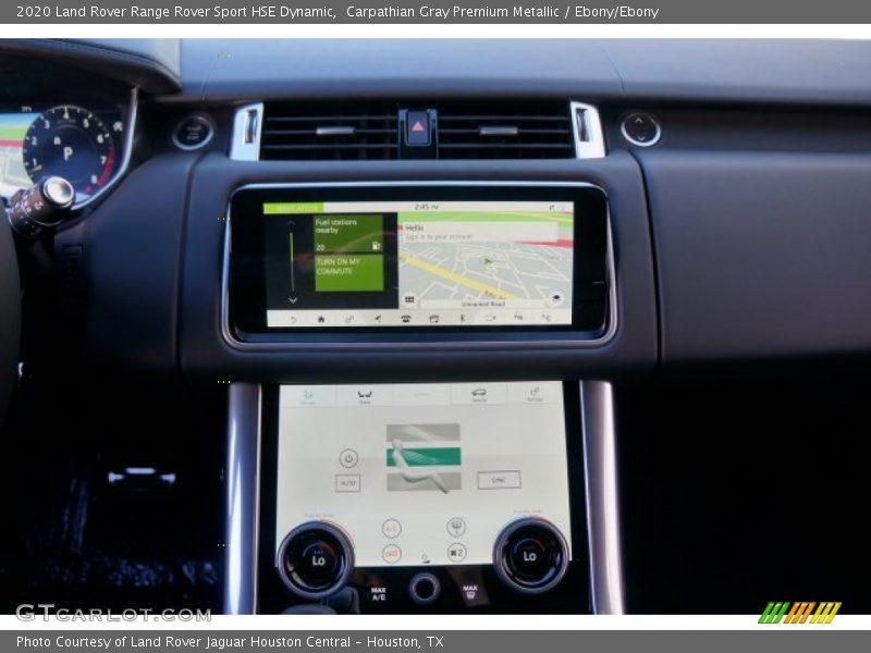 Controls of 2020 Range Rover Sport HSE Dynamic