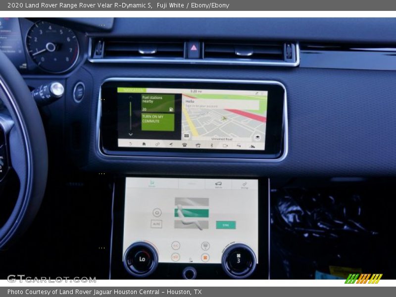 Navigation of 2020 Range Rover Velar R-Dynamic S