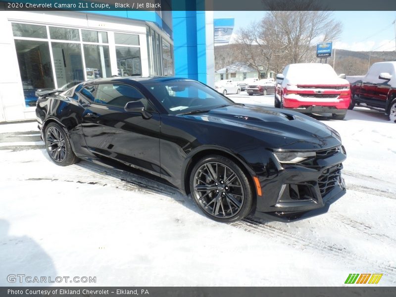 Black / Jet Black 2020 Chevrolet Camaro ZL1 Coupe