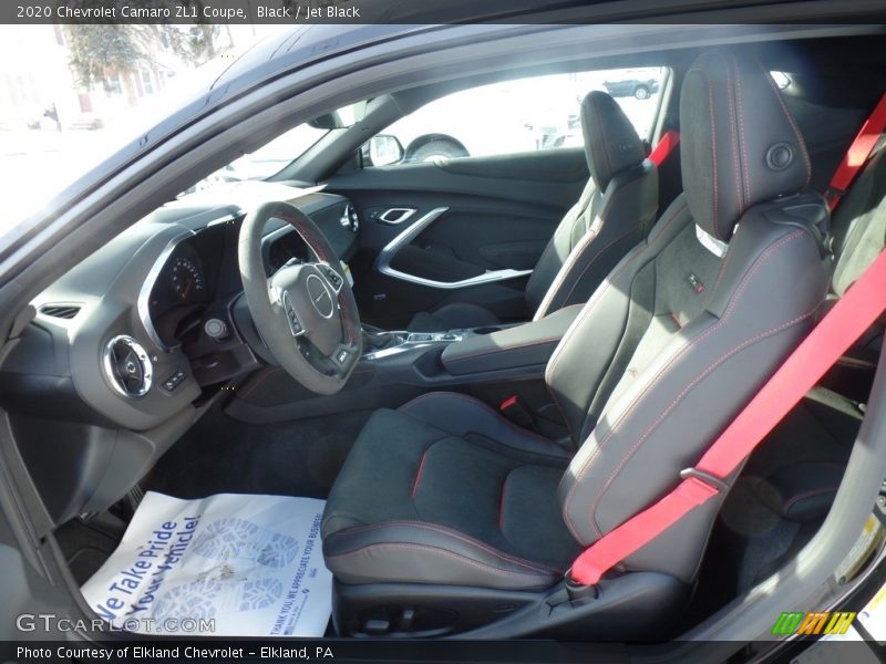 Front Seat of 2020 Camaro ZL1 Coupe