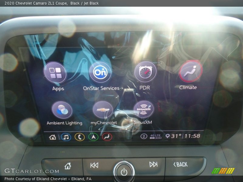 Black / Jet Black 2020 Chevrolet Camaro ZL1 Coupe