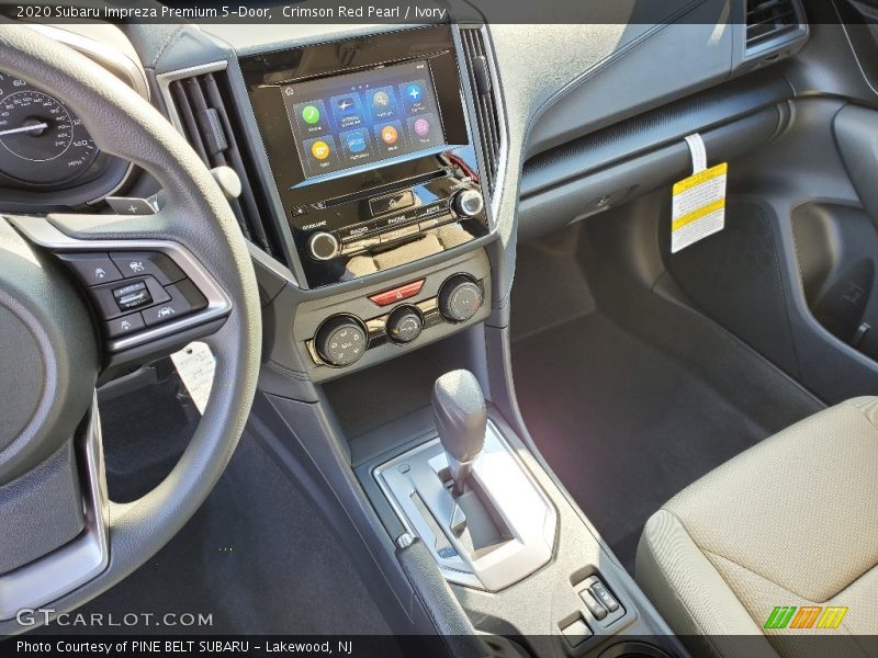 Crimson Red Pearl / Ivory 2020 Subaru Impreza Premium 5-Door