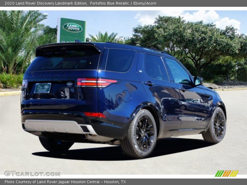 Portofino Blue Metallic / Ebony/Acorn 2020 Land Rover Discovery Landmark Edition