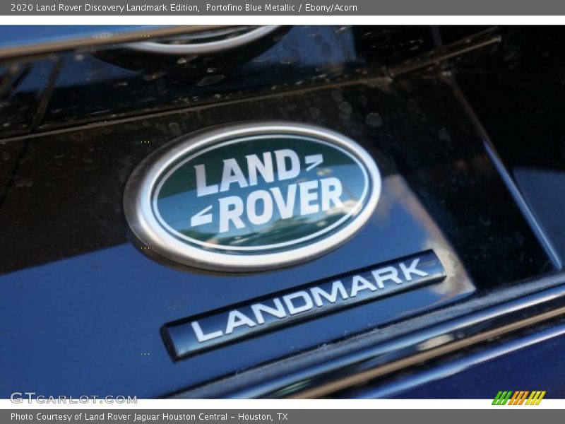 Portofino Blue Metallic / Ebony/Acorn 2020 Land Rover Discovery Landmark Edition
