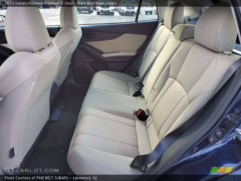 Dark Blue Pearl / Ivory 2020 Subaru Impreza Premium 5-Door